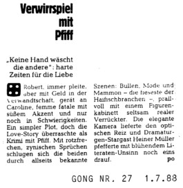 HEINER MÜHLENBROCK PRODUKTION