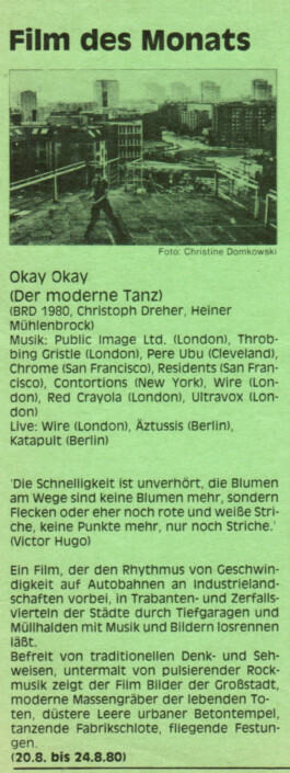 HEINER MÜHLENBROCK PRODUKTION